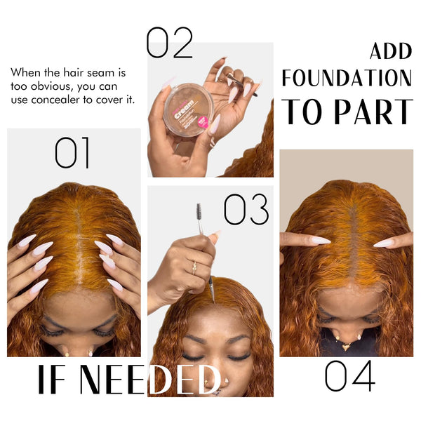 Wide Wig Grip Headband, Wig Grip Band for Securing, Nude, 1 Piece