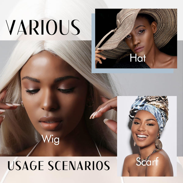 Wide Wig Grip Headband, Wig Grip Band for Securing, Nude, 1 Piece