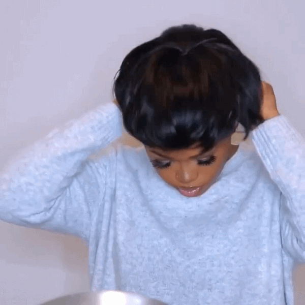 Short Wig 4Inch Bob Straight Hair