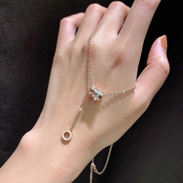 Titanium Steel Lucky Necklace