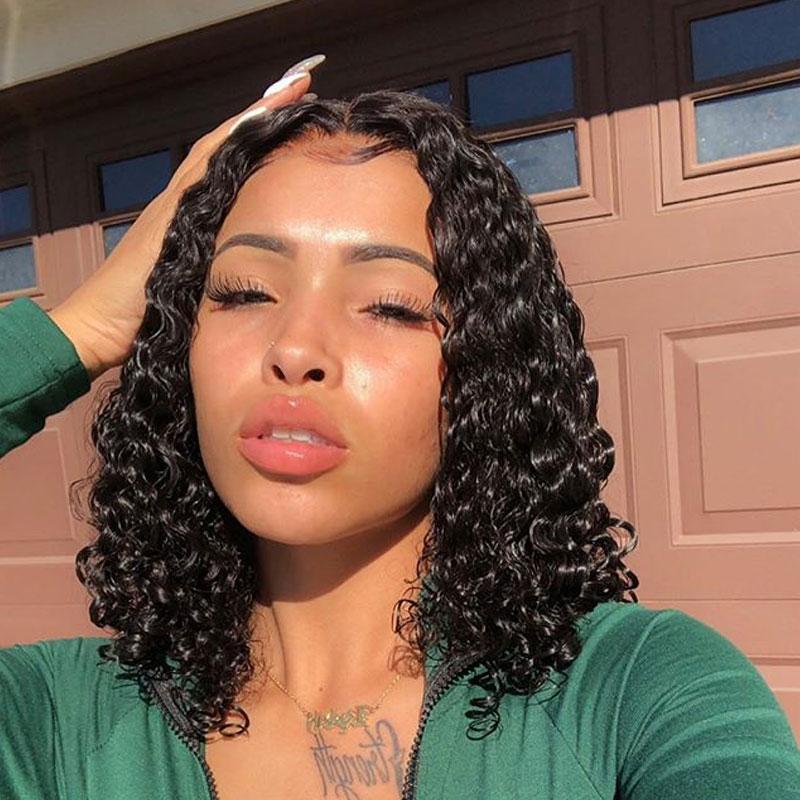 Natural Fashion Black Curly Wig