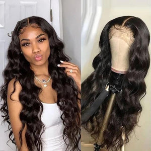 Lace Front Wig Body Wave Wigs with Natural Hairline