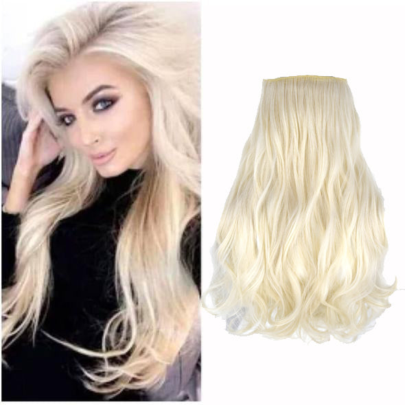 Wave Halo Clip in Hair Extensions Wigs
