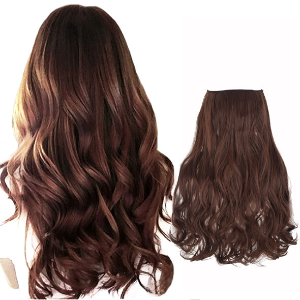 Wave Halo Clip in Hair Extensions Wigs
