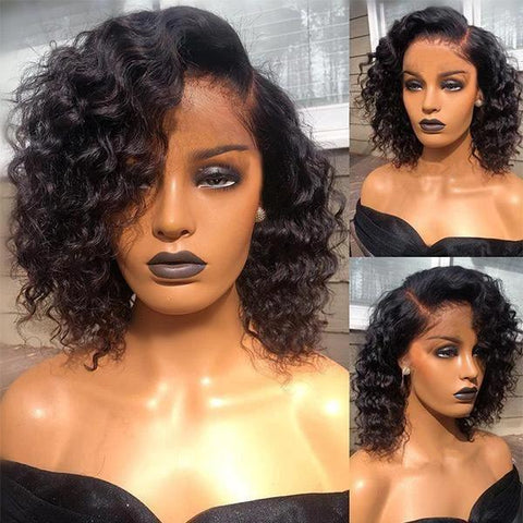 Heat Resist | Natural Deep Wave Wig