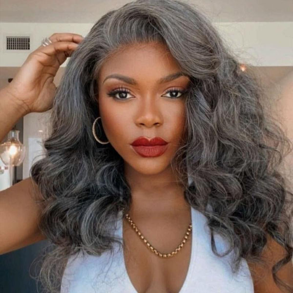 Silver Wave BobPrepluck Glueless Fashion Wigs