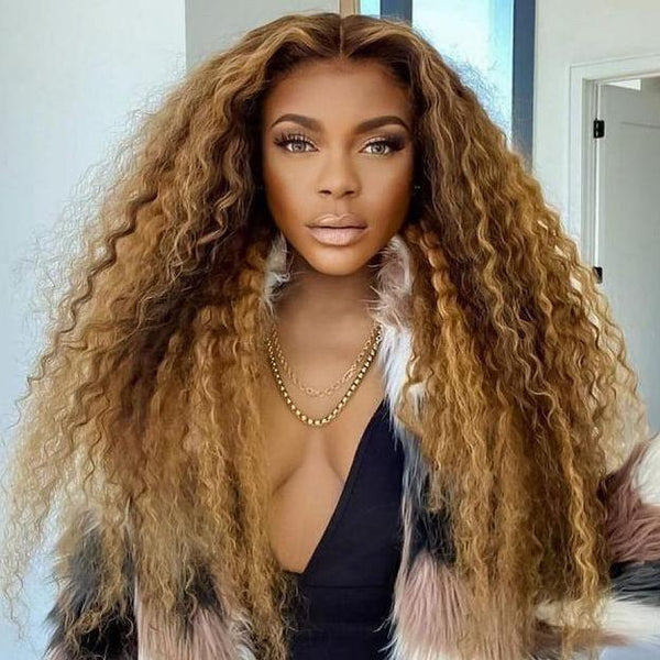 Brown  Curly  Fashion Long Wigs