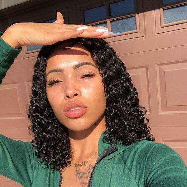 Natural Fashion Black Curly Wig