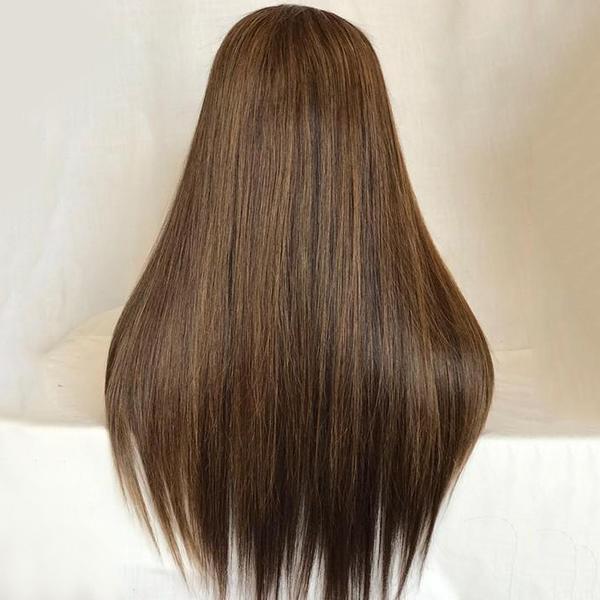 Silky straigh top-quality wig
