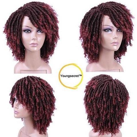 Summer Sale High Quality Dreadlock Short Twist Curly Popular Wigs
