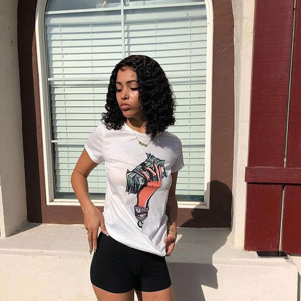 Natural Fashion Black Curly Wig