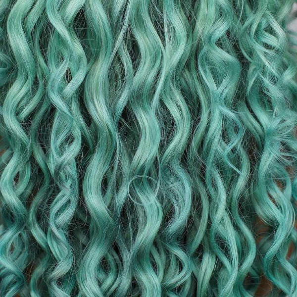 Green Natural Hairline Wigs