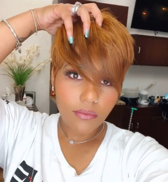 New Fashion Custom Blonde Full Lace Wig