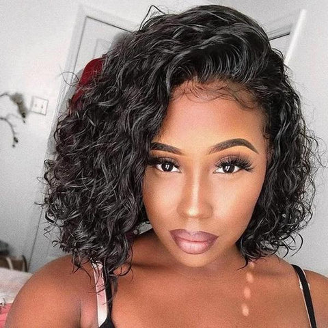 Brazilian Medium Length Deep Wave Wig