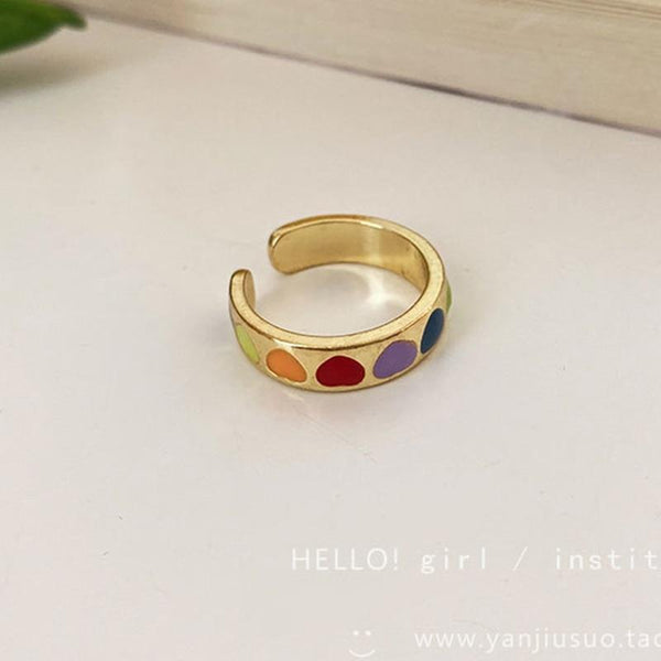 Y2K Heart Butterfly Taiji Rings Metal Fashion Harajuku Vintage Sweet Charms Rings 30% OFF Buy 2 or More No Code Required