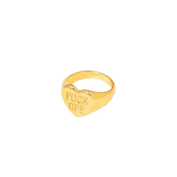Y2K Jennie Charms Smiley Heart Flower Rings 90s aesthetic - 30% OFF Buy 2 or More No Code Required