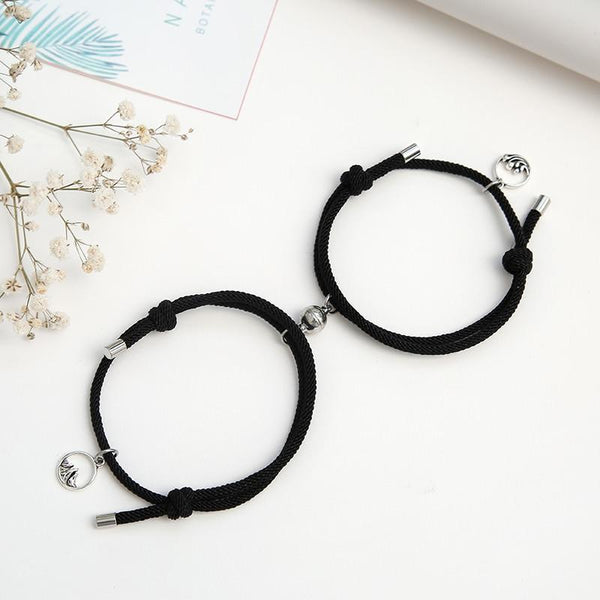 1 Pair Magnetic Bracelet Couple Gift