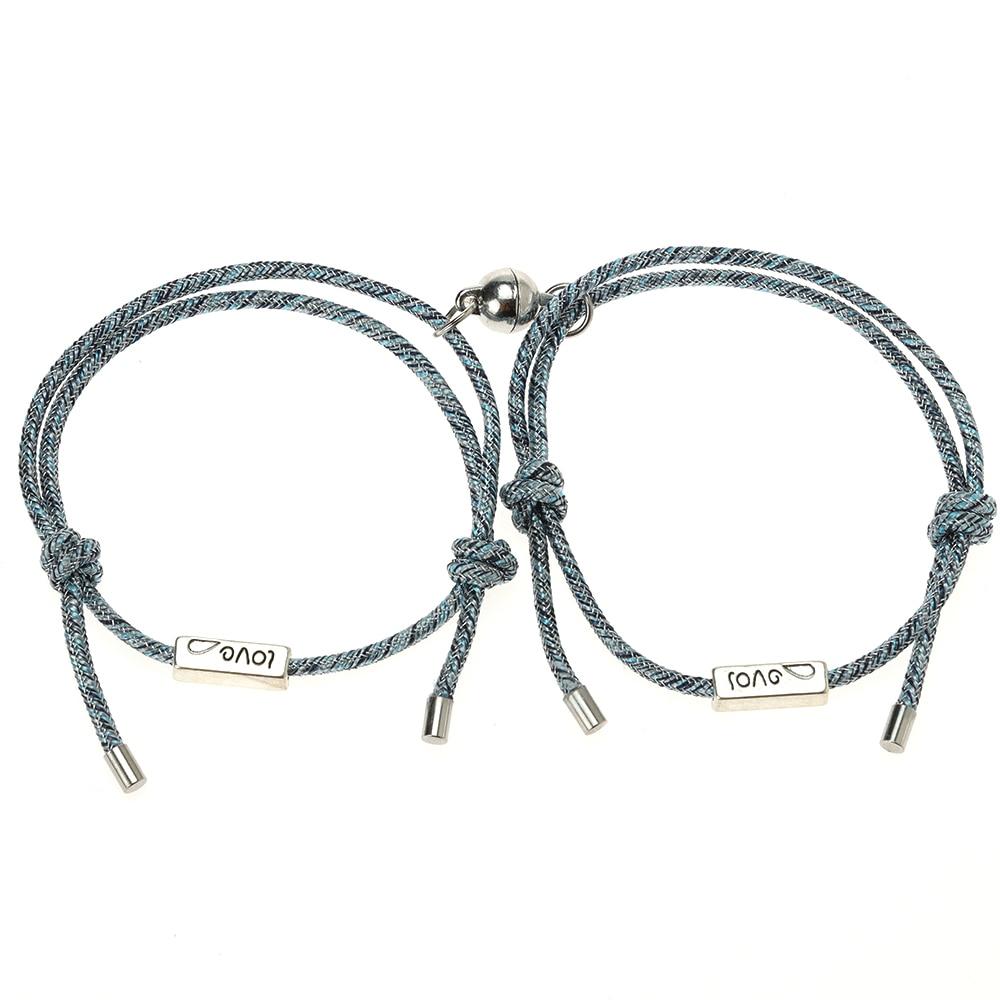 1 Pair Magnetic Bracelet Couple Gift