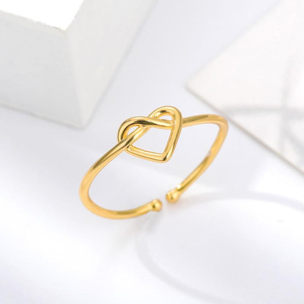 Heart Open Ring