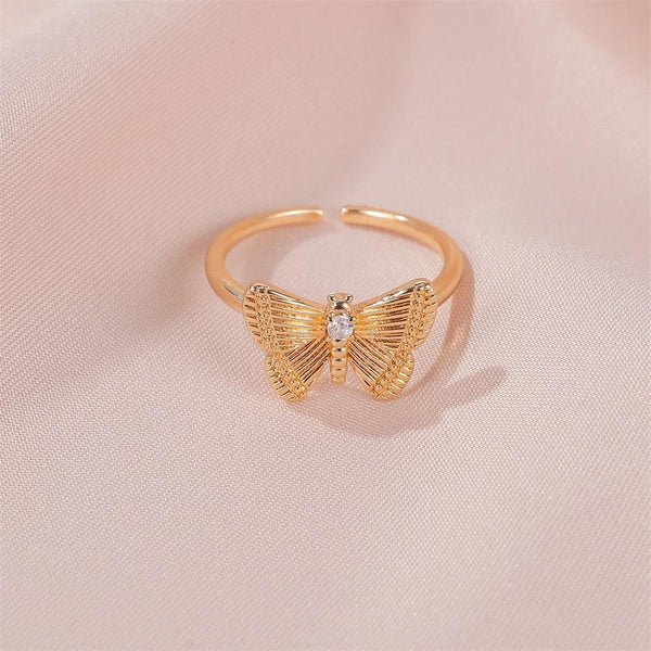 Y2K Jennie Charms Smiley Heart Flower Rings 90s aesthetic - 30% OFF Buy 2 or More No Code Required