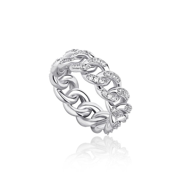 Cuban Link Chain Rings