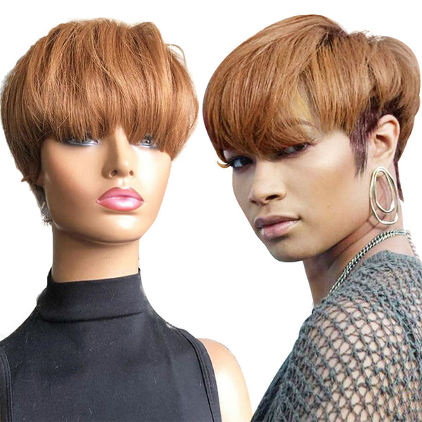 Short Wig 4Inch Bob Straight Hair