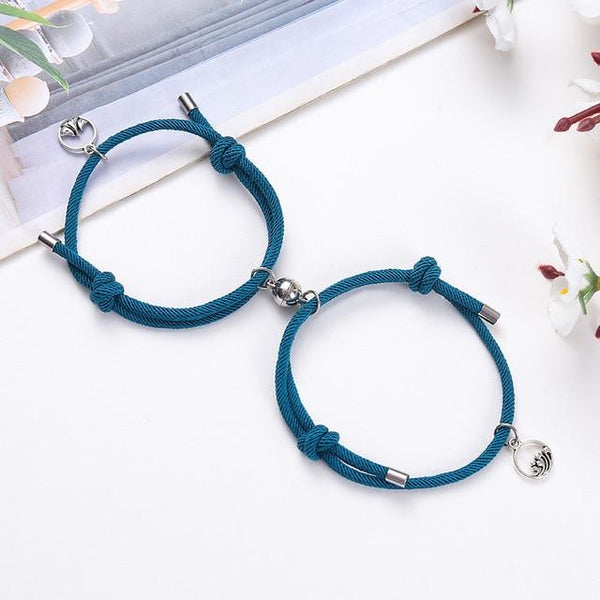 1 Pair Magnetic Bracelet Couple Gift