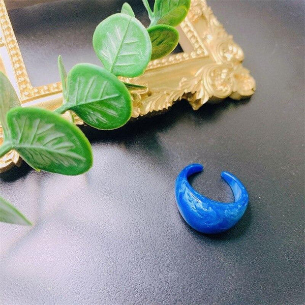 Candy Color Charms Opening Rings Resin Vintage Harajuku Sweet Girl Fashion Rings Jewelry 90s Style - 30% OFF Buy 2 or More No Code Required