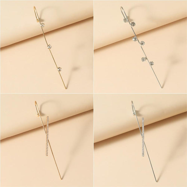 26 Styles Long Hook Earring CZ Diamond Stud Ear Jewelry -- 30% OFF Buy 2 or More No Code Required