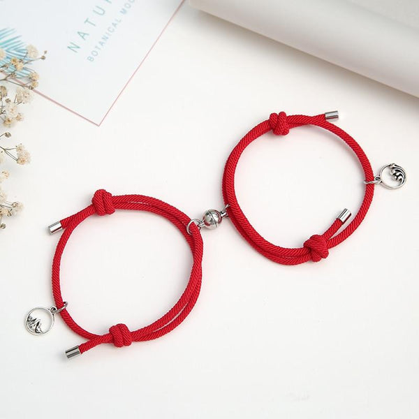 1 Pair Magnetic Bracelet Couple Gift