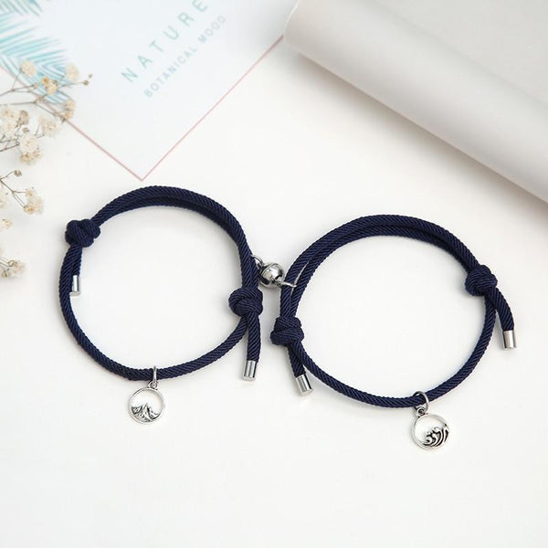 1 Pair Magnetic Bracelet Couple Gift