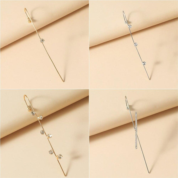 26 Styles Long Hook Earring CZ Diamond Stud Ear Jewelry -- 30% OFF Buy 2 or More No Code Required