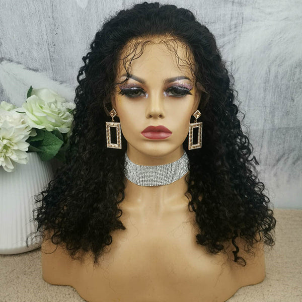 Undetectable Clear Lace Melt Skin Water Wave 13x6 Lace Front Wig Hair