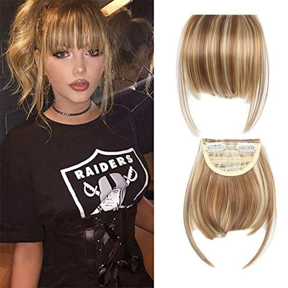 3D Clip-In Bangs Hair Extensions Wig – seamiss