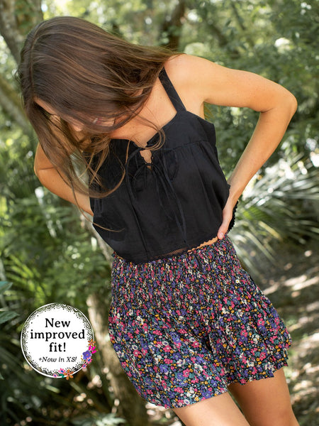 Daisy Skort|Black