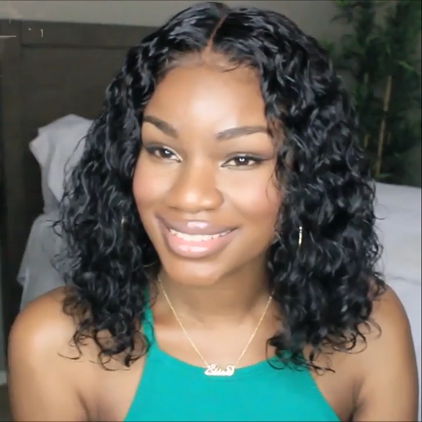 【Super realistic 9A grade wig】Deep Curly Brazilian Virgin Hair