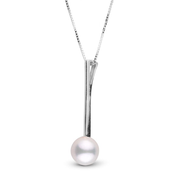 Bar Collection 6.5-7.0 mm Akoya Pearl Pendant