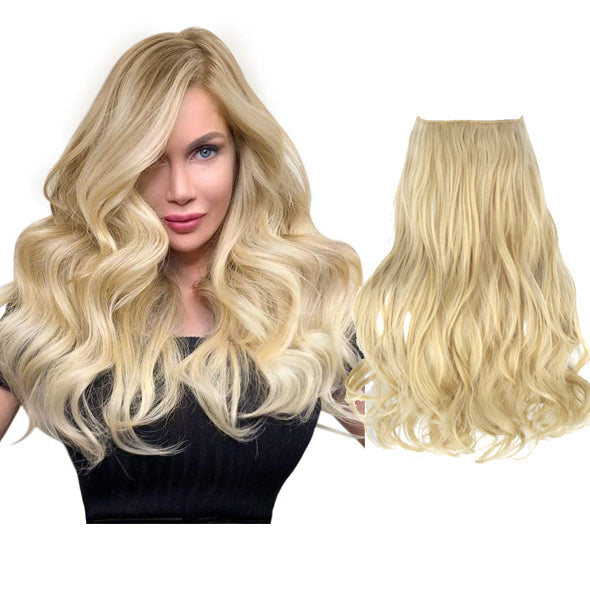 Wave Halo Clip in Hair Extensions Wigs