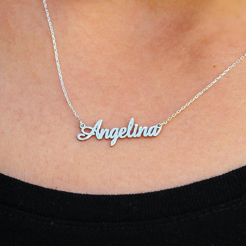 Custom Name Necklace Personalized Jewelry