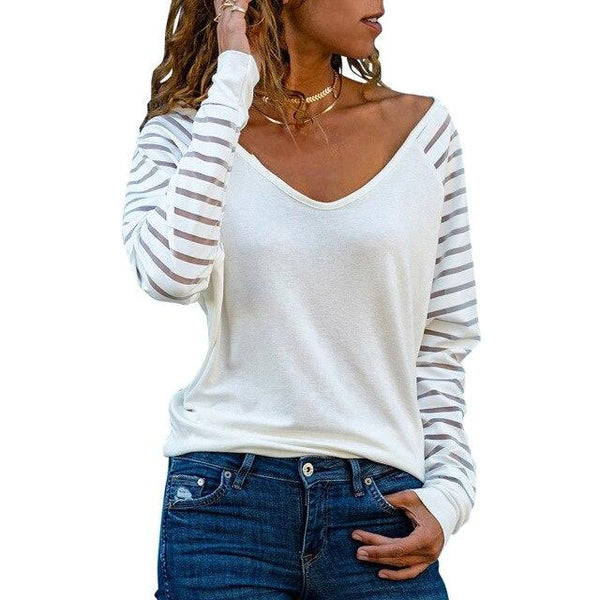 V Neck Cotton T Shirts