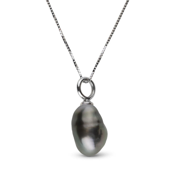 Muse Collection Unique Keshi Tahitian Pearl Pendant