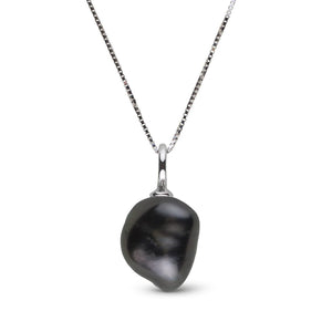 Muse Collection Unique Keshi Tahitian Pearl Pendant