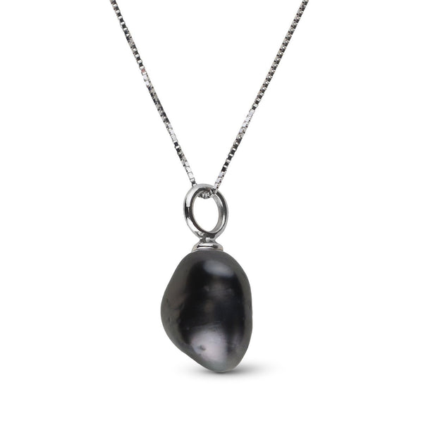 Muse Collection Unique Keshi Tahitian Pearl Pendant