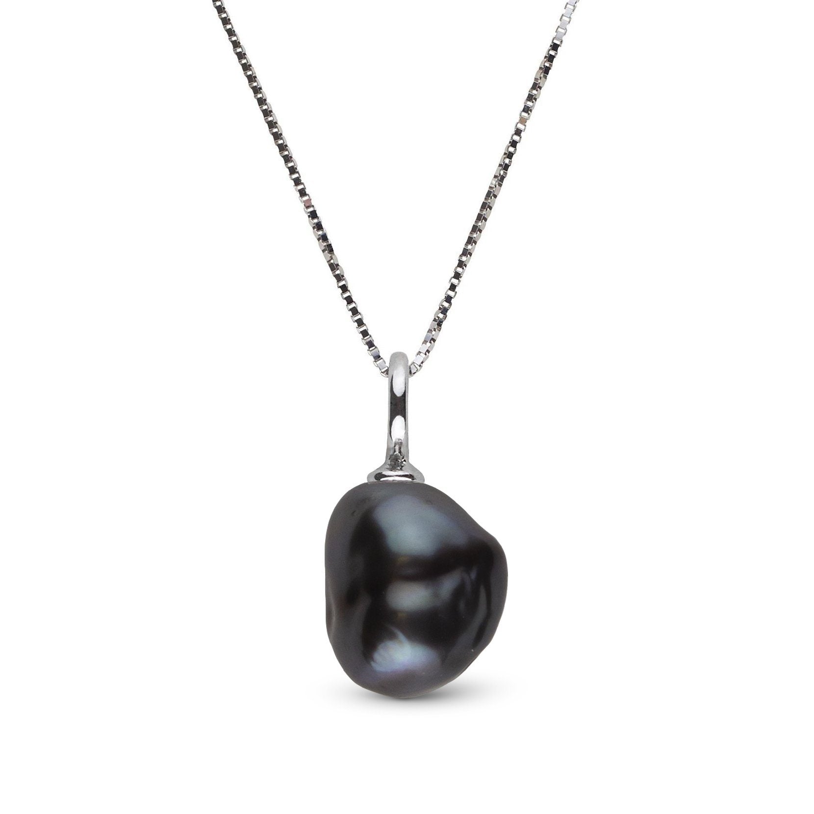 Muse Collection Unique Keshi Tahitian Pearl Pendant