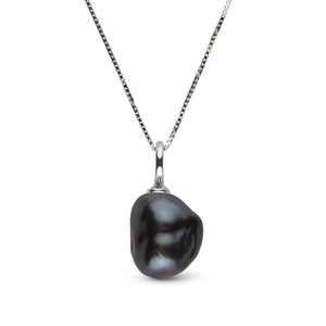 Muse Collection Unique Keshi Tahitian Pearl Pendant